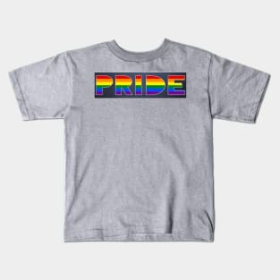 Pride (gray) Kids T-Shirt